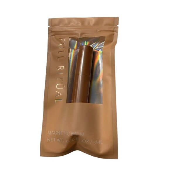Full Ritual New Brown Silky Glossy Vegan Magnetic Balm in Second Nature - Picture 2 of 6
